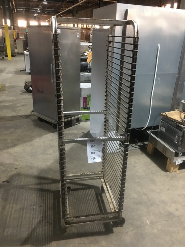 Commercial Metal Pan Transport Rack! On Commercial Casters!
