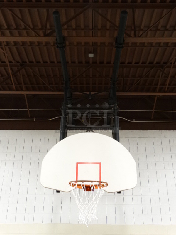 AWESOME! Basketball Hoop w/ Mount. BUYER MUST REMOVE. - Image 1 of 9