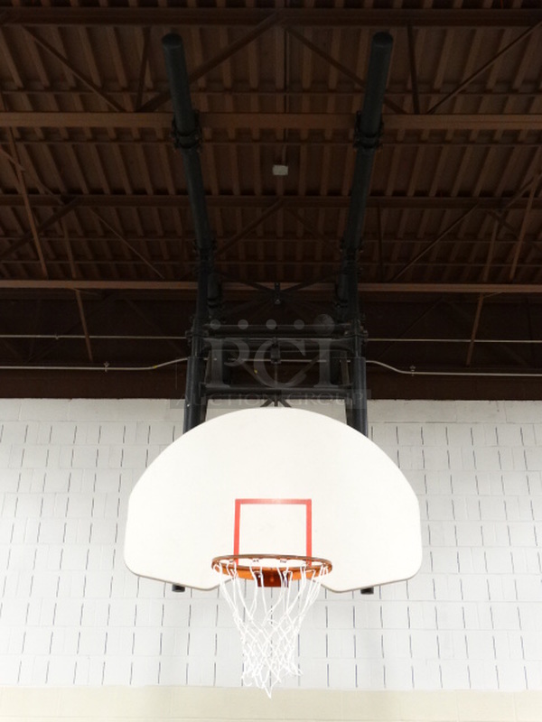 AWESOME! Basketball Hoop w/ Mount. BUYER MUST REMOVE.