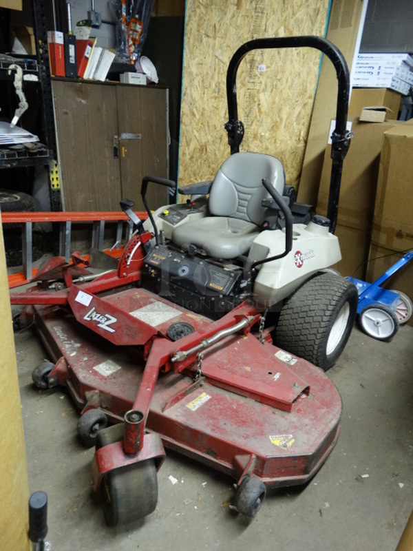 WOW! Exmark Lazer Z UltraCut 72 Metal Commercial Zero Turn Riding Lawnmower w/ Kohler Command Pro 27 Motor. Unit Was Working When Parked. 72x84x72