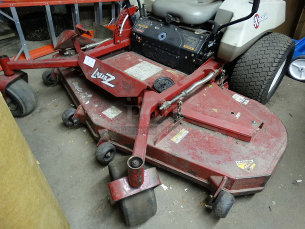 WOW! Exmark Lazer Z UltraCut 72 Metal Commercial Zero Turn Riding Lawnmower w/ Kohler Command Pro 27 Motor. Unit Was Working When Parked. 72x84x72 - Image 2 of 12