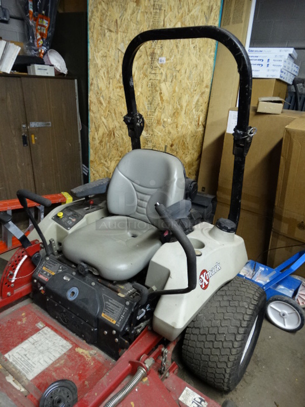 WOW! Exmark Lazer Z UltraCut 72 Metal Commercial Zero Turn Riding Lawnmower w/ Kohler Command Pro 27 Motor. Unit Was Working When Parked. 72x84x72 - Image 3 of 12