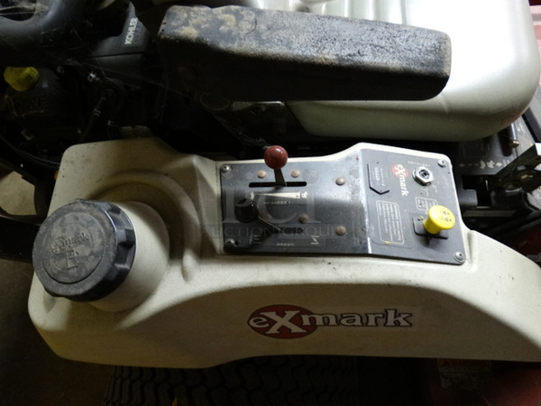WOW! Exmark Lazer Z UltraCut 72 Metal Commercial Zero Turn Riding Lawnmower w/ Kohler Command Pro 27 Motor. Unit Was Working When Parked. 72x84x72 - Image 5 of 12