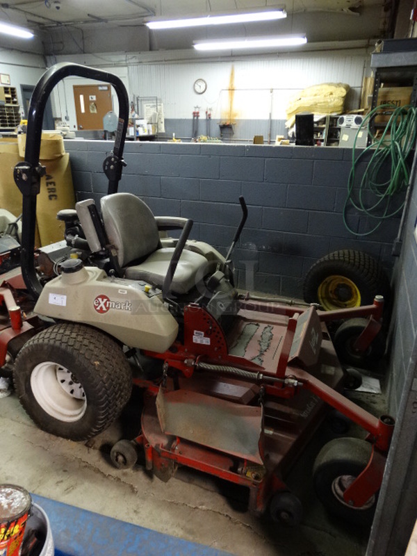 WOW! 2003 Exmark Lazer Z UltraCut 72 Metal Commercial Zero Turn Riding Lawnmower w/ Kohler Command Pro 27 Motor. Unit Was Working When Parked. 72x84x72 - Image 2 of 12