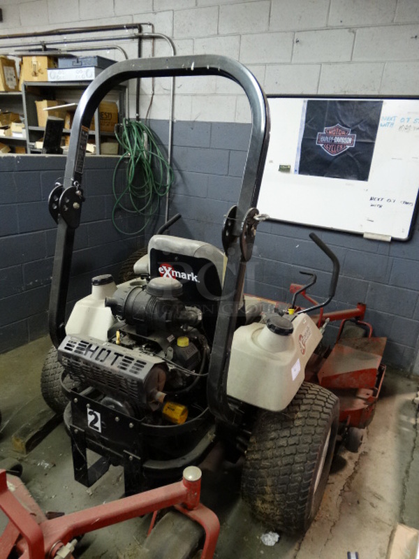 WOW! 2003 Exmark Lazer Z UltraCut 72 Metal Commercial Zero Turn Riding Lawnmower w/ Kohler Command Pro 27 Motor. Unit Was Working When Parked. 72x84x72 - Image 3 of 12