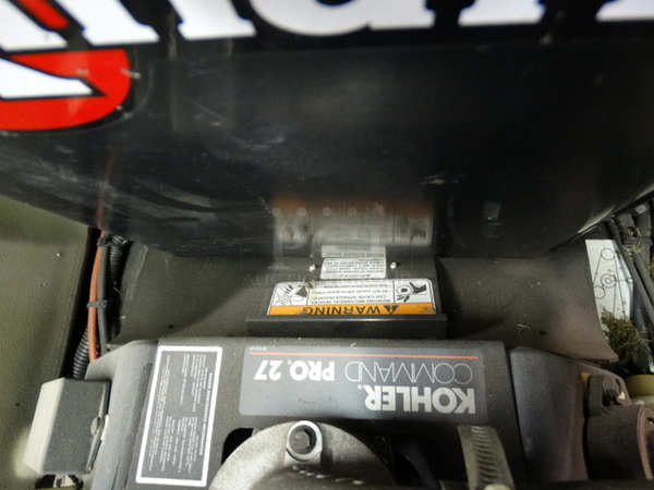 WOW! 2003 Exmark Lazer Z UltraCut 72 Metal Commercial Zero Turn Riding Lawnmower w/ Kohler Command Pro 27 Motor. Unit Was Working When Parked. 72x84x72 - Image 5 of 12