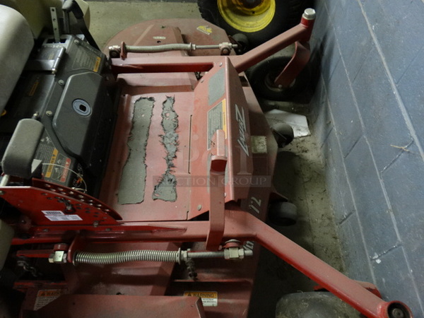 WOW! 2003 Exmark Lazer Z UltraCut 72 Metal Commercial Zero Turn Riding Lawnmower w/ Kohler Command Pro 27 Motor. Unit Was Working When Parked. 72x84x72 - Image 9 of 12