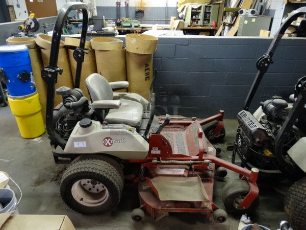 WOW! 2003 Exmark Lazer Z UltraCut 72 Metal Commercial Zero Turn Riding Lawnmower w/ Kohler Command Pro 27 Motor. Unit Was Working When Parked. 72x84x72 - Image 1 of 12