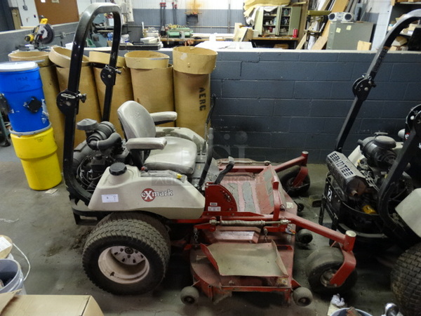 WOW! 2003 Exmark Lazer Z UltraCut 72 Metal Commercial Zero Turn Riding Lawnmower w/ Kohler Command Pro 27 Motor. Unit Was Working When Parked. 72x84x72