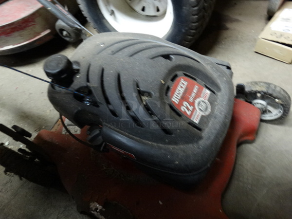 Huskee Model 11A-08MB031 Easy Start Side Discharge Push Mower w/ 22" Cutting Width. Unit Was Working When Parked. 24x70x36 - Image 5 of 8