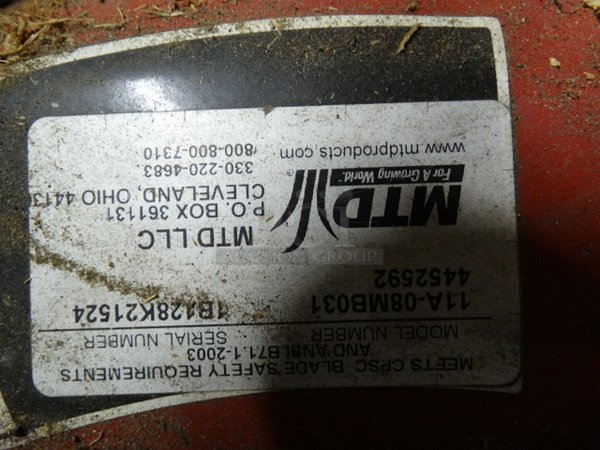 Huskee Model 11A-08MB031 Easy Start Side Discharge Push Mower w/ 22" Cutting Width. Unit Was Working When Parked. 24x70x36 - Image 6 of 8