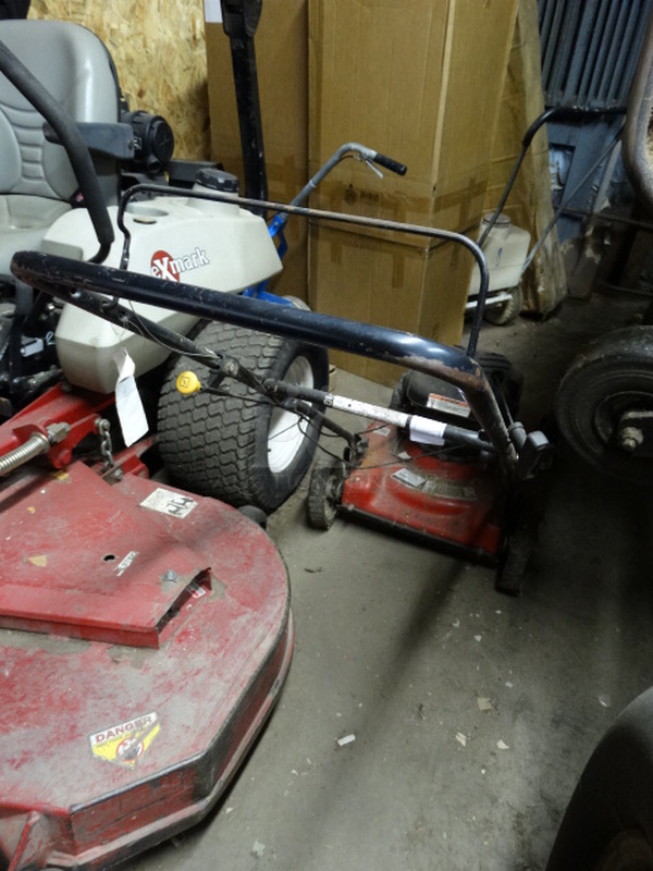 Huskee Model 11A-08MB031 Easy Start Side Discharge Push Mower w/ 22" Cutting Width. Unit Was Working When Parked. 24x70x36 - Image 8 of 8