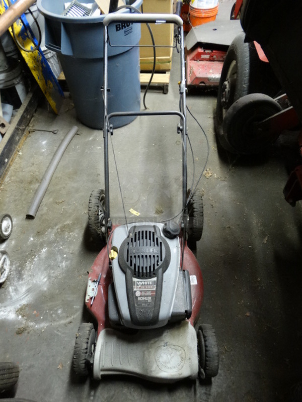 White Model 12A-52M000 Self Propelled Push Mower w/ 22" Cutting Width. Unit Was Working When Parked. 24x70x36 - Image 1 of 12