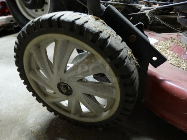 White Model 12A-52M000 Self Propelled Push Mower w/ 22" Cutting Width. Unit Was Working When Parked. 24x70x36 - Image 8 of 12