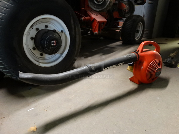 Homelite Textron Model HB-100 Classic Leaf Blower. 10x15x42