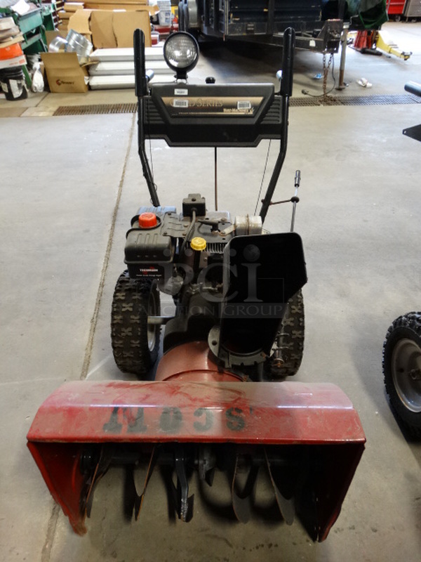 GREAT! MTD Lawn Machines Gold Series Metal Snow Thrower. Unit Was Working When Parked. 26x54x43 - Image 1 of 12