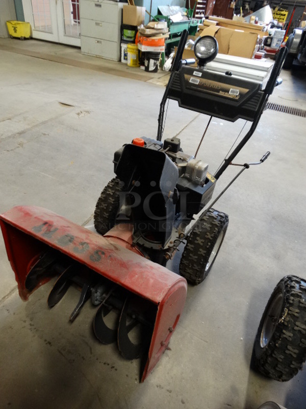 GREAT! MTD Lawn Machines Gold Series Metal Snow Thrower. Unit Was Working When Parked. 26x54x43 - Image 2 of 12