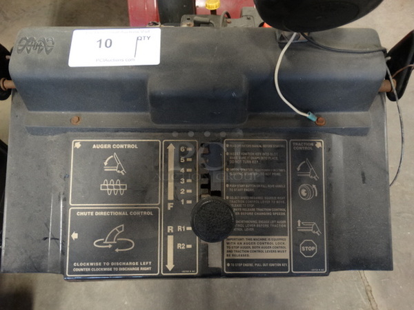 GREAT! MTD Lawn Machines Gold Series Metal Snow Thrower. Unit Was Working When Parked. 26x54x43 - Image 7 of 12