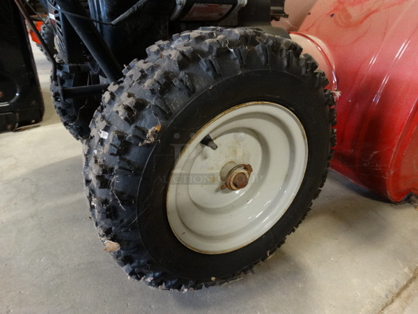 GREAT! MTD Lawn Machines Gold Series Metal Snow Thrower. Unit Was Working When Parked. 26x54x43 - Image 10 of 12