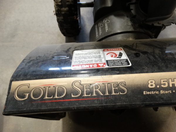 GREAT! MTD Lawn Machines Model 31AE6COF022 Gold Series Metal Electric Start Snow Thrower w/ 12" Impeller. Unit Was Working When Parked. 26x54x43 - Image 5 of 12
