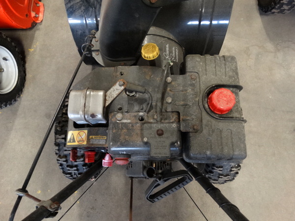 GREAT! MTD Lawn Machines Model 31AE6COF022 Gold Series Metal Electric Start Snow Thrower w/ 12" Impeller. Unit Was Working When Parked. 26x54x43 - Image 12 of 12