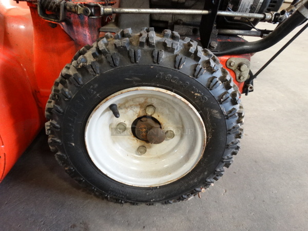 GREAT! Ariens ST824 Model 924082 Metal Snow Thrower. Unit Was Working When Parked. 25x60x40 - Image 7 of 12