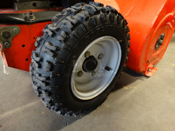 GREAT! Ariens ST824 Model 924082 Metal Snow Thrower. Unit Was Working When Parked. 25x60x40 - Image 9 of 12