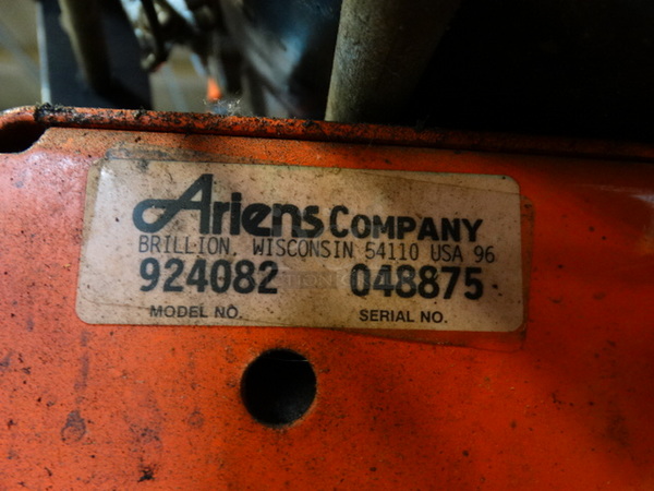 GREAT! Ariens ST824 Model 924082 Metal Snow Thrower. Unit Was Working When Parked. 25x60x40 - Image 10 of 12