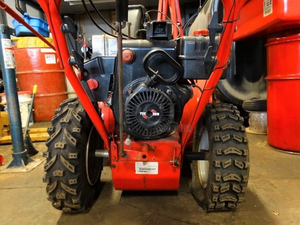 GREAT! Troy-Bilt Storm 8526 Model 31AE6S73063 AWD Electric Start Metal Snow Thrower. Unit Was Working When Parked. 26x59x42 - Image 10 of 12