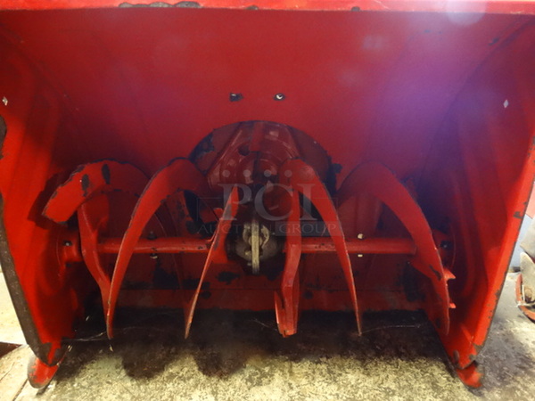 GREAT! Troy-Bilt Storm 8526 Model 31AE6S73063 AWD Electric Start Metal Snow Thrower. Unit Was Working When Parked. 26x59x42 - Image 2 of 11