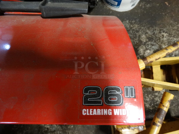 GREAT! MTD Lawn Machines Model 31AS63EF729 Metal Snow Thrower. Unit Was Working When Parked. 26x54x46 - Image 4 of 11