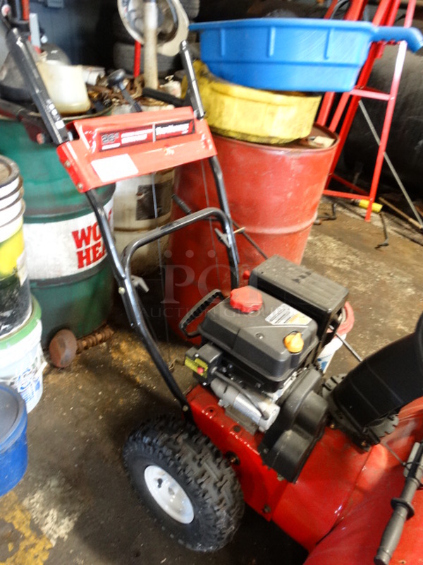 GREAT! MTD Lawn Machines Model 31AS63EF729 Metal Snow Thrower. Unit Was Working When Parked. 26x54x46 - Image 5 of 11