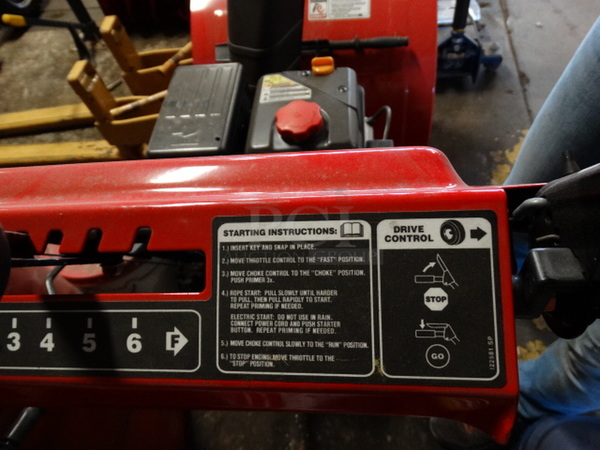 GREAT! MTD Lawn Machines Model 31AS63EF729 Metal Snow Thrower. Unit Was Working When Parked. 26x54x46 - Image 7 of 11
