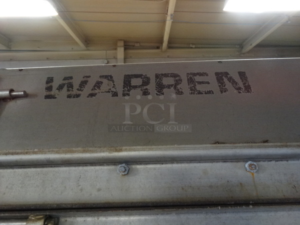 AWESOME! Warren Metal Commercial Salt Spreader. Unit Was In Working Condition Last Winter. 96x30x20 - Image 5 of 10
