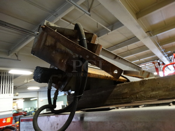 AWESOME! Warren Metal Commercial Salt Spreader. Unit Was In Working Condition Last Winter. 96x30x20 - Image 9 of 10