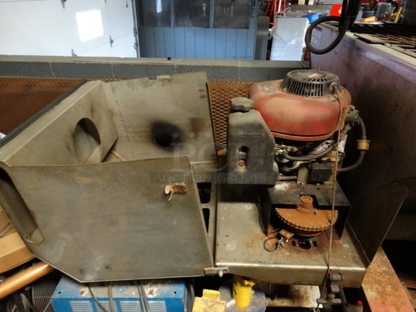 AWESOME! Airflo Metal Commercial Salt Spreader. Unit Was In Working Condition Last Winter. 118x50x32 - Image 6 of 12