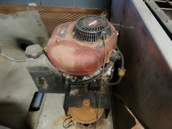 AWESOME! Airflo Metal Commercial Salt Spreader. Unit Was In Working Condition Last Winter. 118x50x32 - Image 7 of 12
