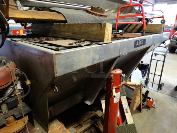 AWESOME! Airflo Metal Commercial Salt Spreader. Unit Was In Working Condition Last Winter. 118x50x32 - Image 12 of 12