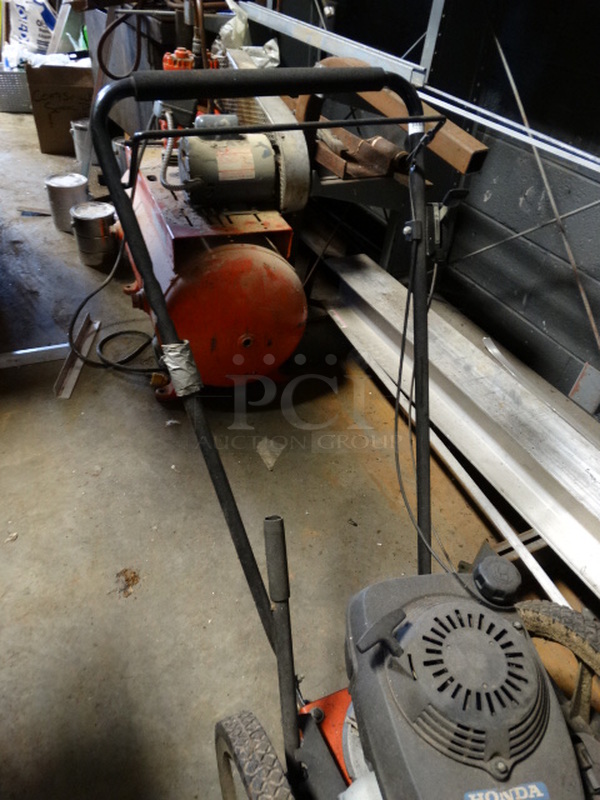 Crary Bearcat Metal Weed Trimmer. 22x48x40 - Image 5 of 12