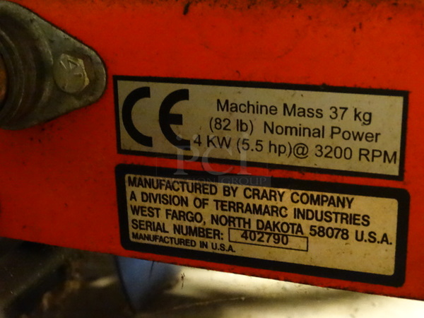 Crary Bearcat Metal Weed Trimmer. 22x48x40 - Image 9 of 12