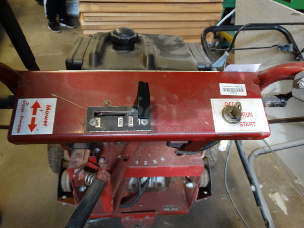 WOW! Giant-Vac Model 114815-KOH Giant Mow Metal Commercial Zero Turn Riding Lawnmower. Unit Was Working When Parked. 57x79x40 - Image 8 of 12