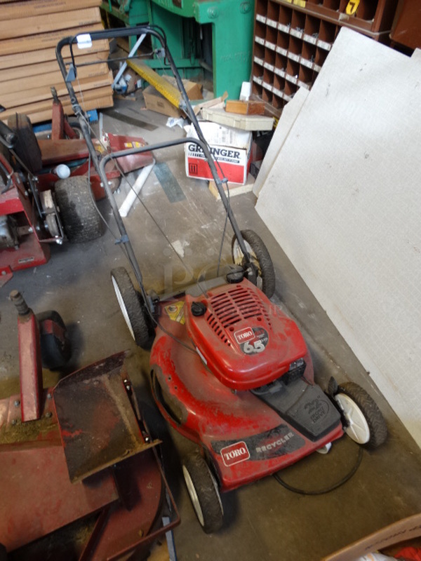 Toro Model 20916 Metal Push Mower. Unit Was Working When Parked. 25x68x36 - Image 2 of 12