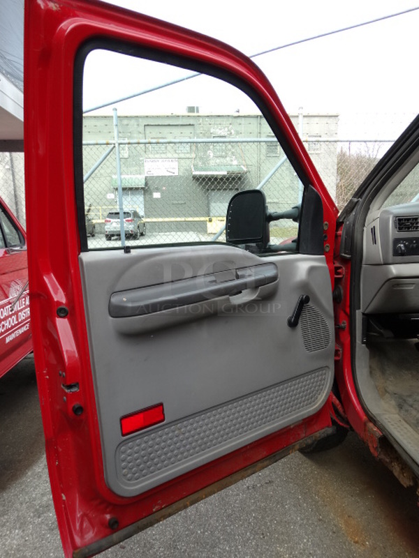 2001 Ford F550 XL Super Duty Truck w/ Galion Model 100USD-9 Dump Body. VIN 1FDAF57F01EC91450. Comes w/ Clean Title. See Lots 25-26 For Additional Pictures. - Image 11 of 12