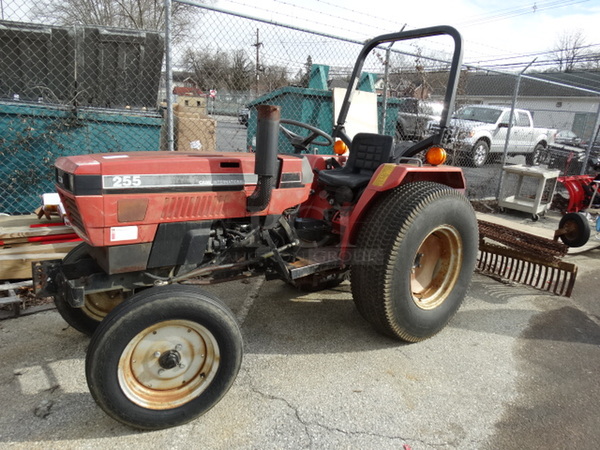 Case IH Model 255 Metal Commercial International Harvester Tractor. 72x160x80 - Image 1 of 12