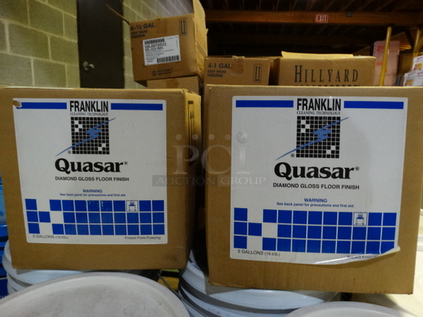 ALL ONE MONEY! PALLET LOT of Various Items Including Quasar Diamond Gloss Floor Finish and Granite Hard Surface Sealer & Finish! Pallet: 48x36x27 - Image 2 of 7