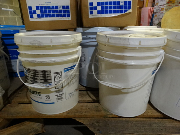 ALL ONE MONEY! PALLET LOT of Various Items Including Quasar Diamond Gloss Floor Finish and Granite Hard Surface Sealer & Finish! Pallet: 48x36x27 - Image 3 of 7