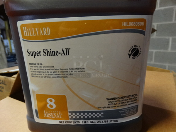 ALL ONE MONEY! PALLET LOT of Various Items Including Hillyard Super Shine AII and Vanguard Disinfectant Spray! Pallet: 40x38x36 - Image 7 of 7