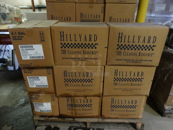 ALL ONE MONEY! PALLET LOT of Various Items Including Hillyard Pre-Game and Hil-Tone Cleaners! Pallet: 48x38x64 - Image 4 of 7