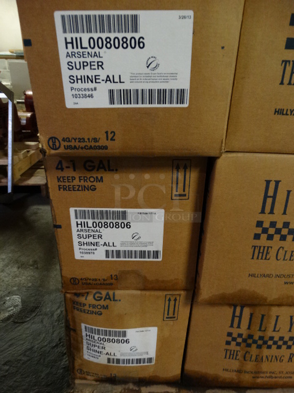 ALL ONE MONEY! PALLET LOT of Various Items Including Hillyard Pre-Game and Hil-Tone Cleaners! Pallet: 48x38x64 - Image 5 of 7