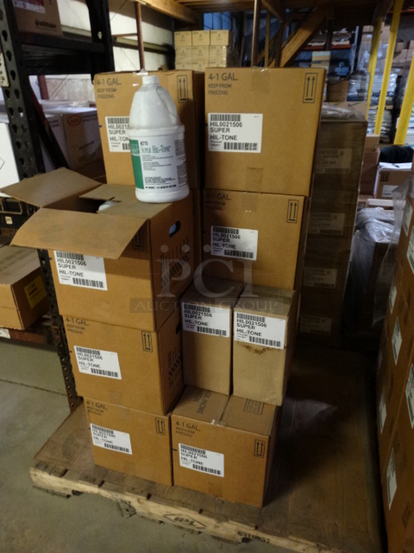 ALL ONE MONEY! PALLET LOT of Hillyard Hil-Tone Cleaners! Pallet: 27x37x51 - Image 2 of 5